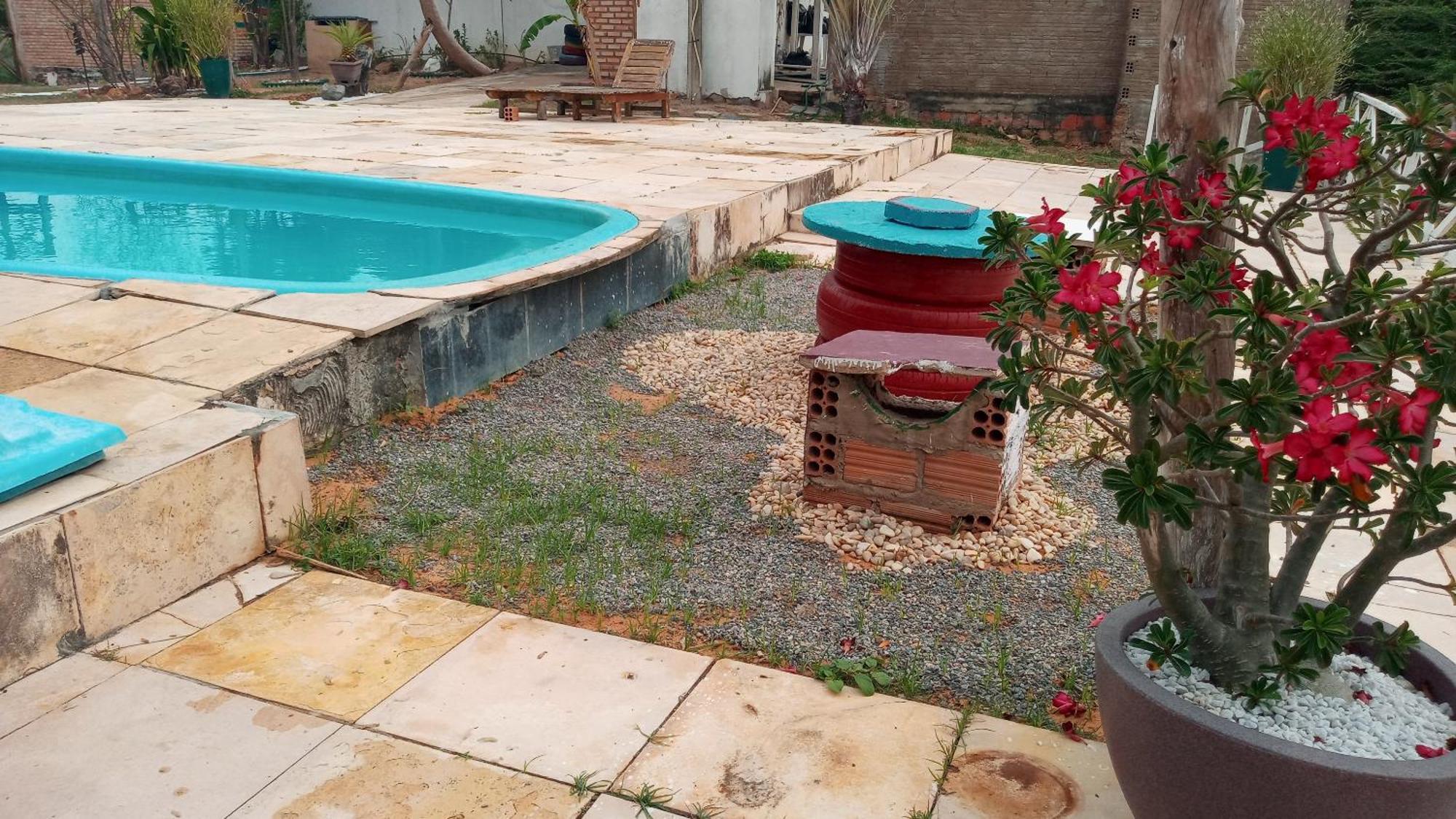 Camping E Pousada Tres Lagoas Hotel Luis Correia Buitenkant foto