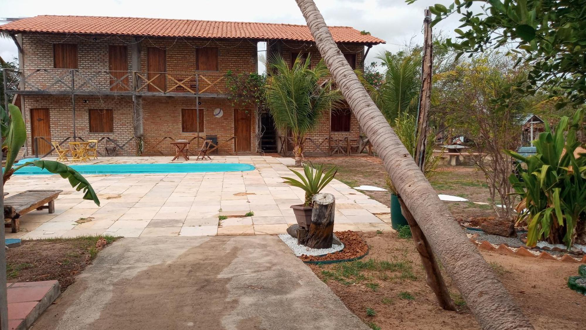 Camping E Pousada Tres Lagoas Hotel Luis Correia Buitenkant foto