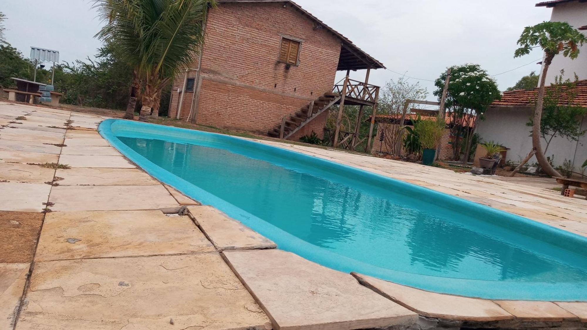 Camping E Pousada Tres Lagoas Hotel Luis Correia Buitenkant foto